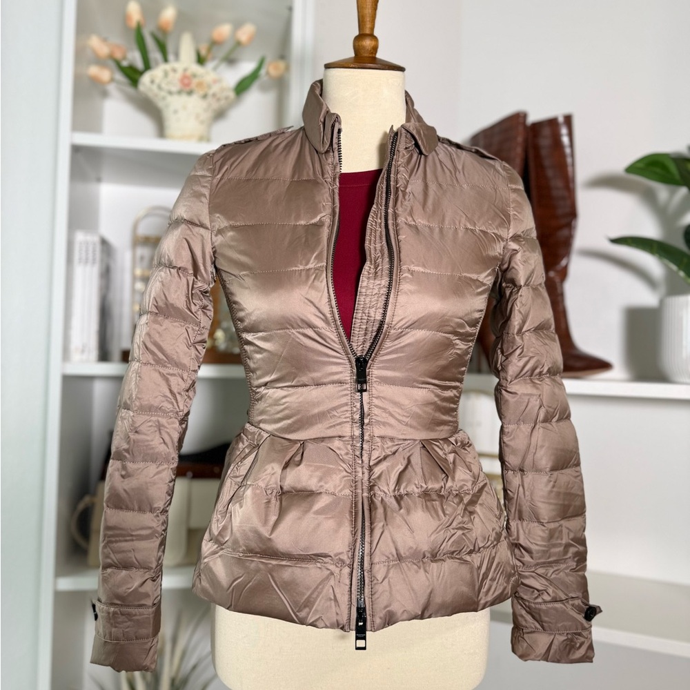 Burberry Women's Brown Puffer Jacket